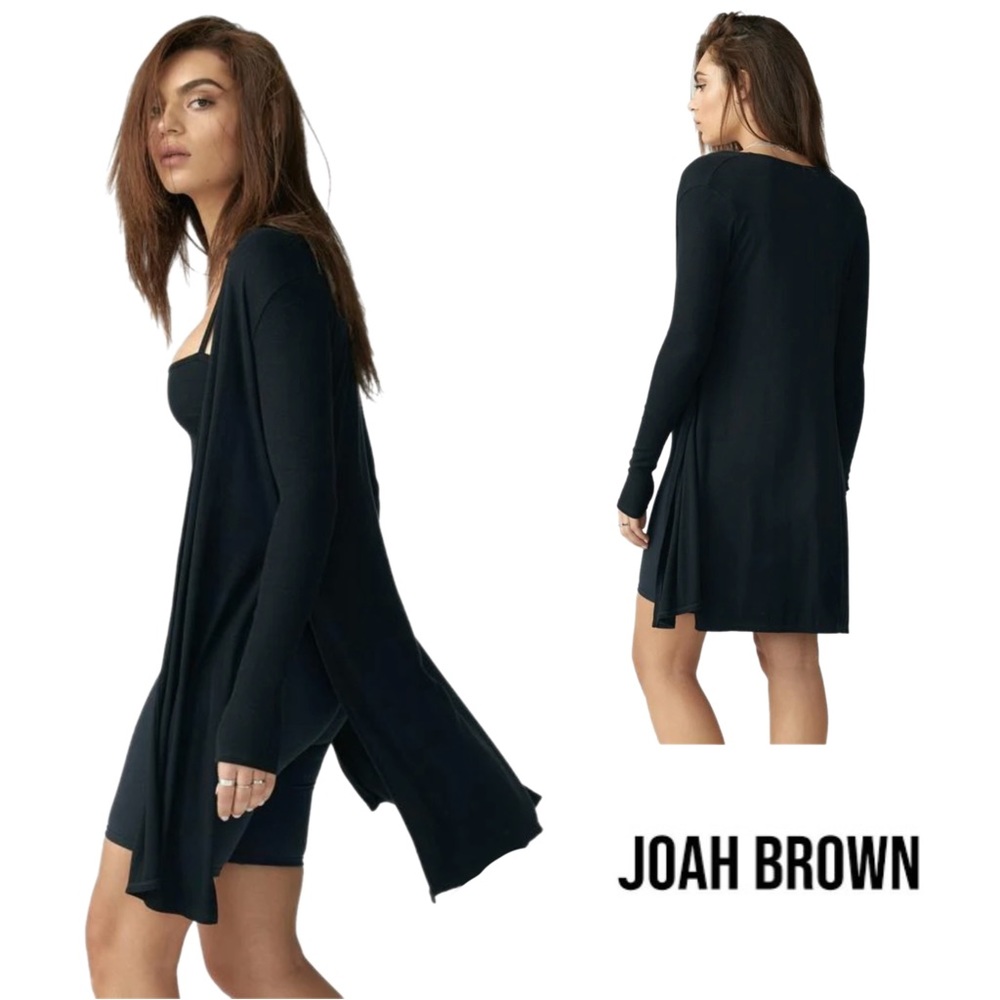 JOAH BROWN Luna Cardigan in Charcoal